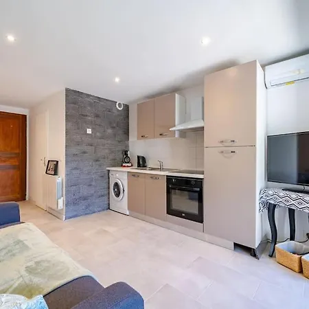Studio Renove, Piscine, Parking, Climatisation Apartment Villeneuve-Loubet