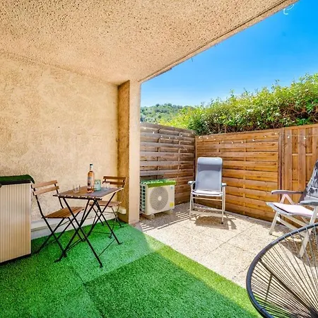 Studio Renove, Piscine, Parking, Climatisation Apartman Villeneuve-Loubet